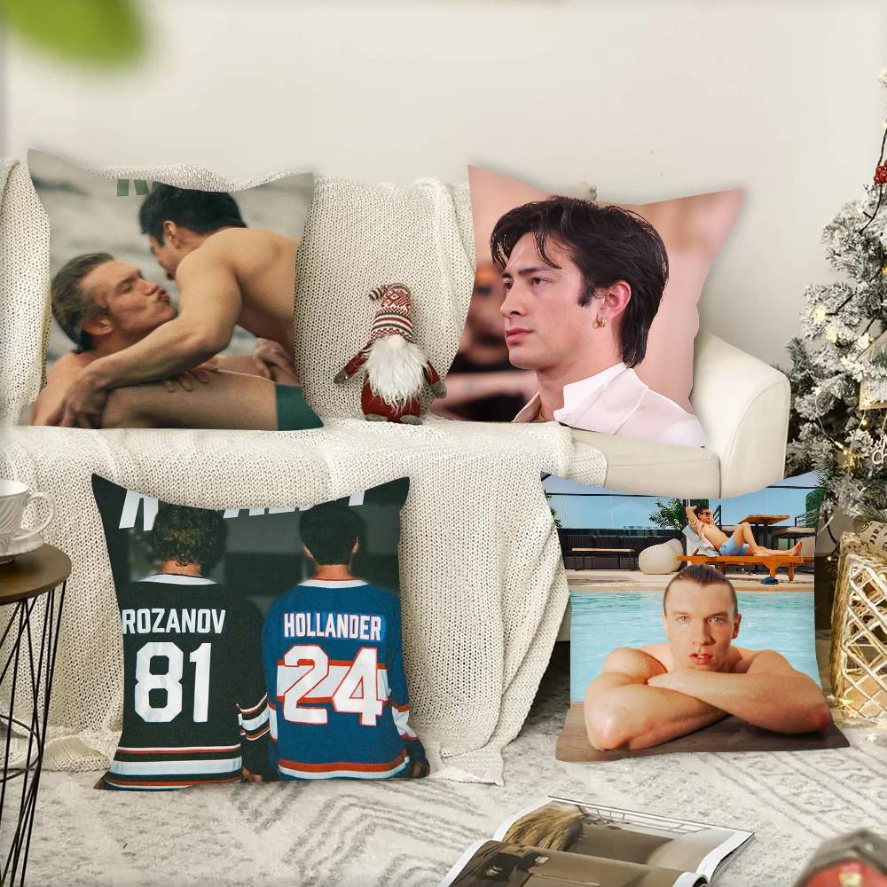 Pillow Cover Sublimation - غطاء وسادة مربع الشكل بتصميم شهير