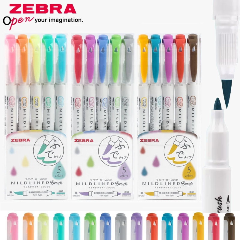 مجموعة أقلام هايلايتر زيبا لاي - مراجعة Zebra Pen Sarasa وسعره
