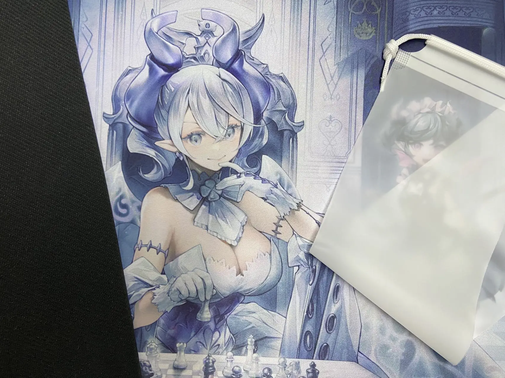 YuGiOh Playmat Ghost Belle Ash - مراجعة Door Mat Blank وسعره